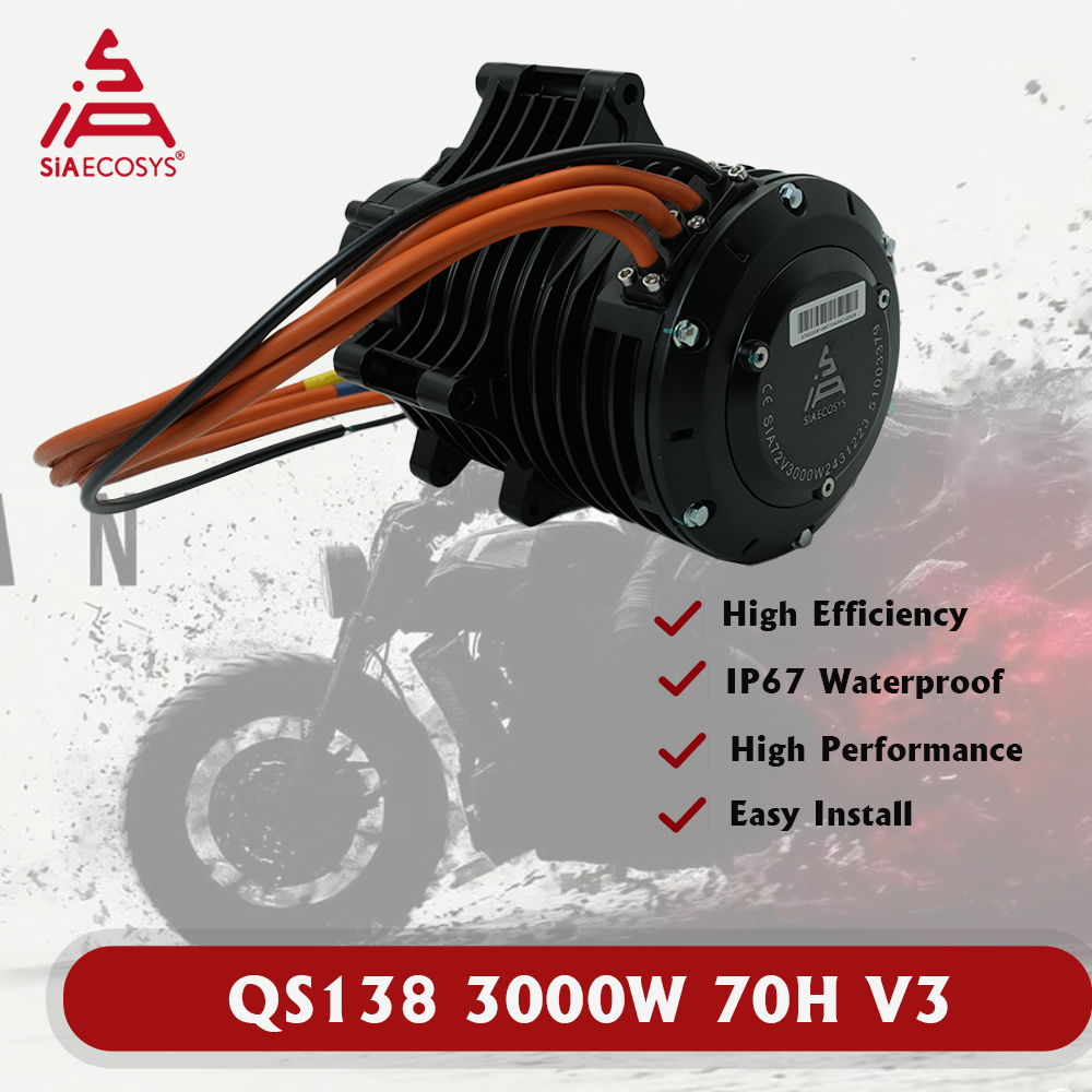Fardriver Nd72850 Controller - Motor QSMOTOR QS138 70H V3 3000W